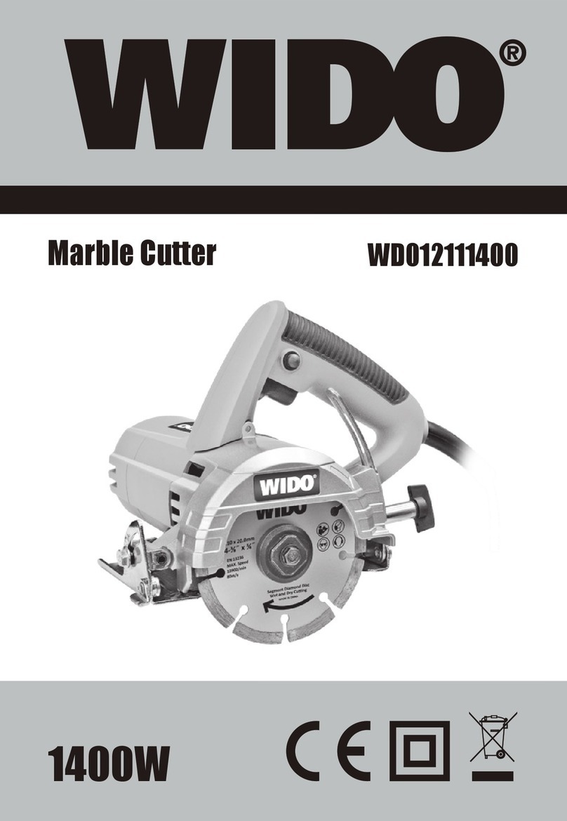 Wido WD012111400 User manual