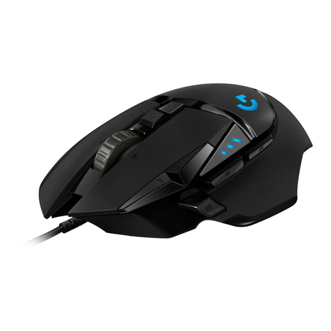 Logitech G502 HERO User manual Logitech G502 HERO User manual