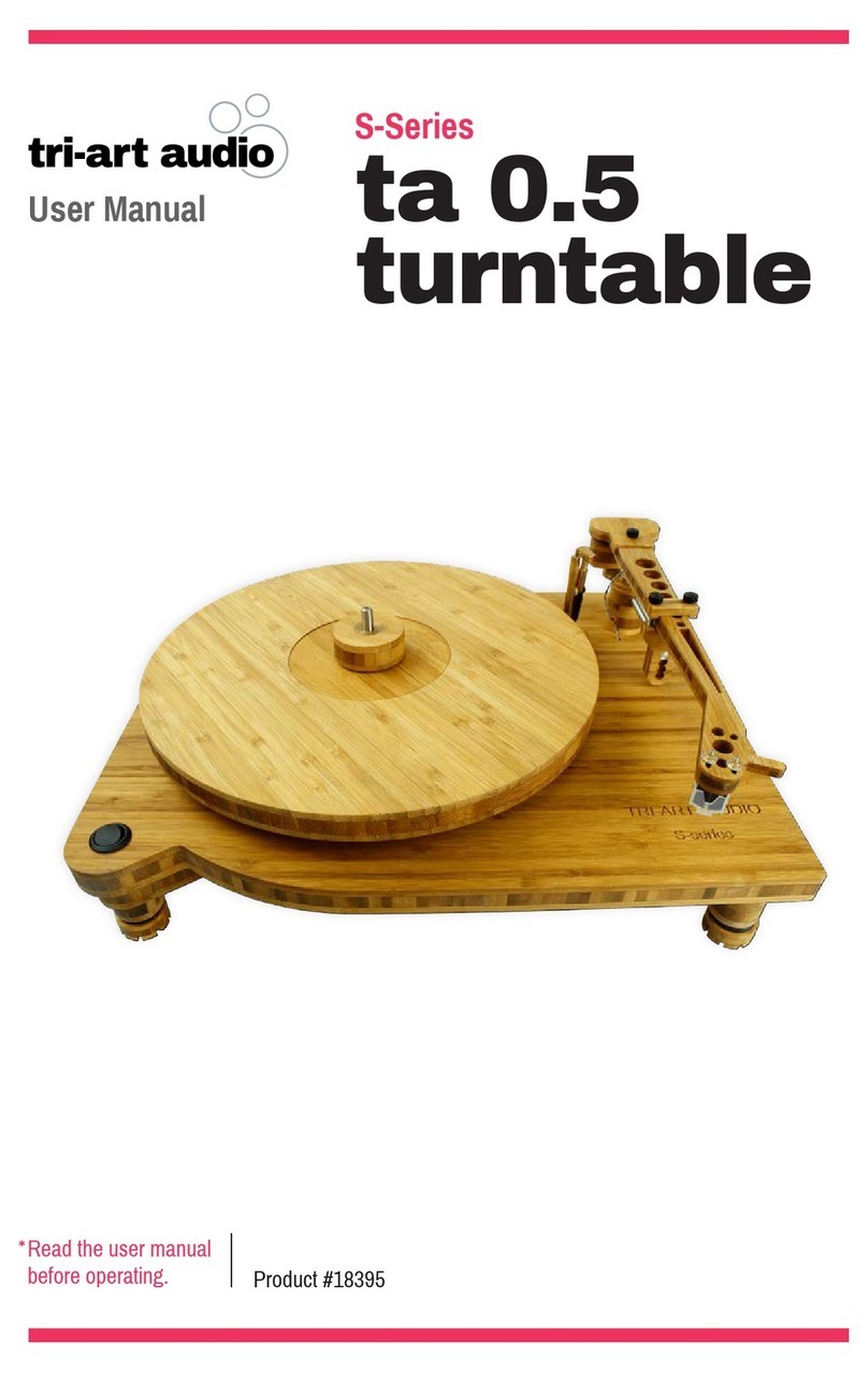 tri-art audio ta 0.5 user manual