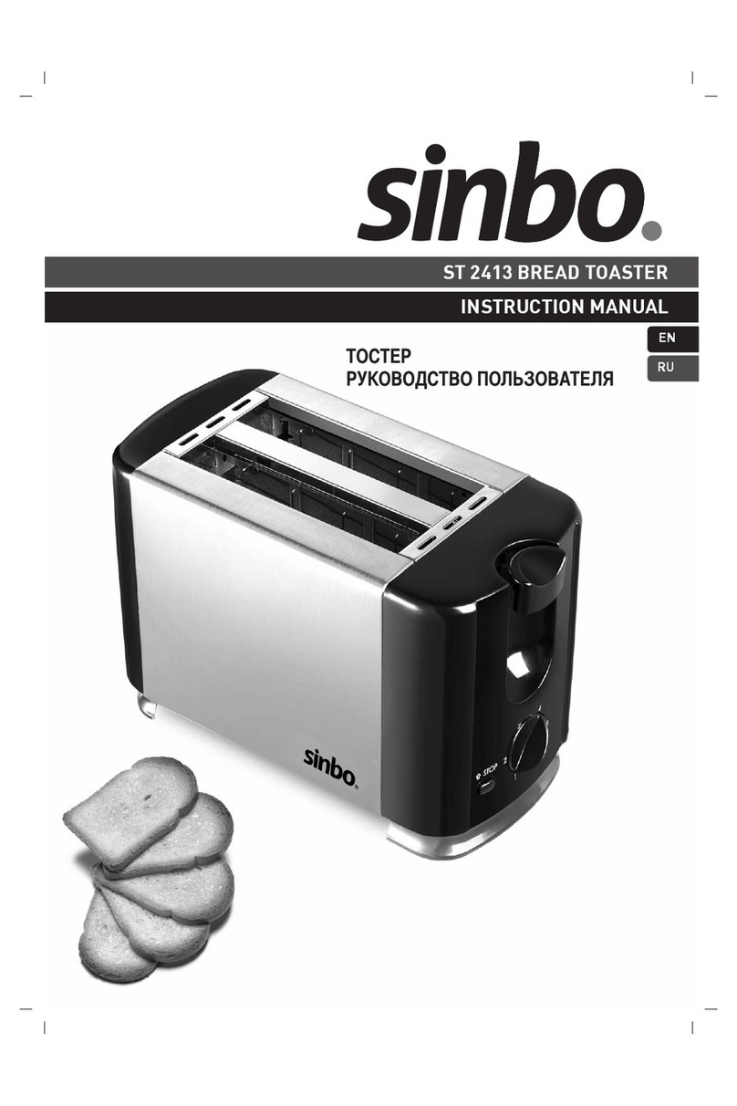 Sinbo ST 2413 instruction manual