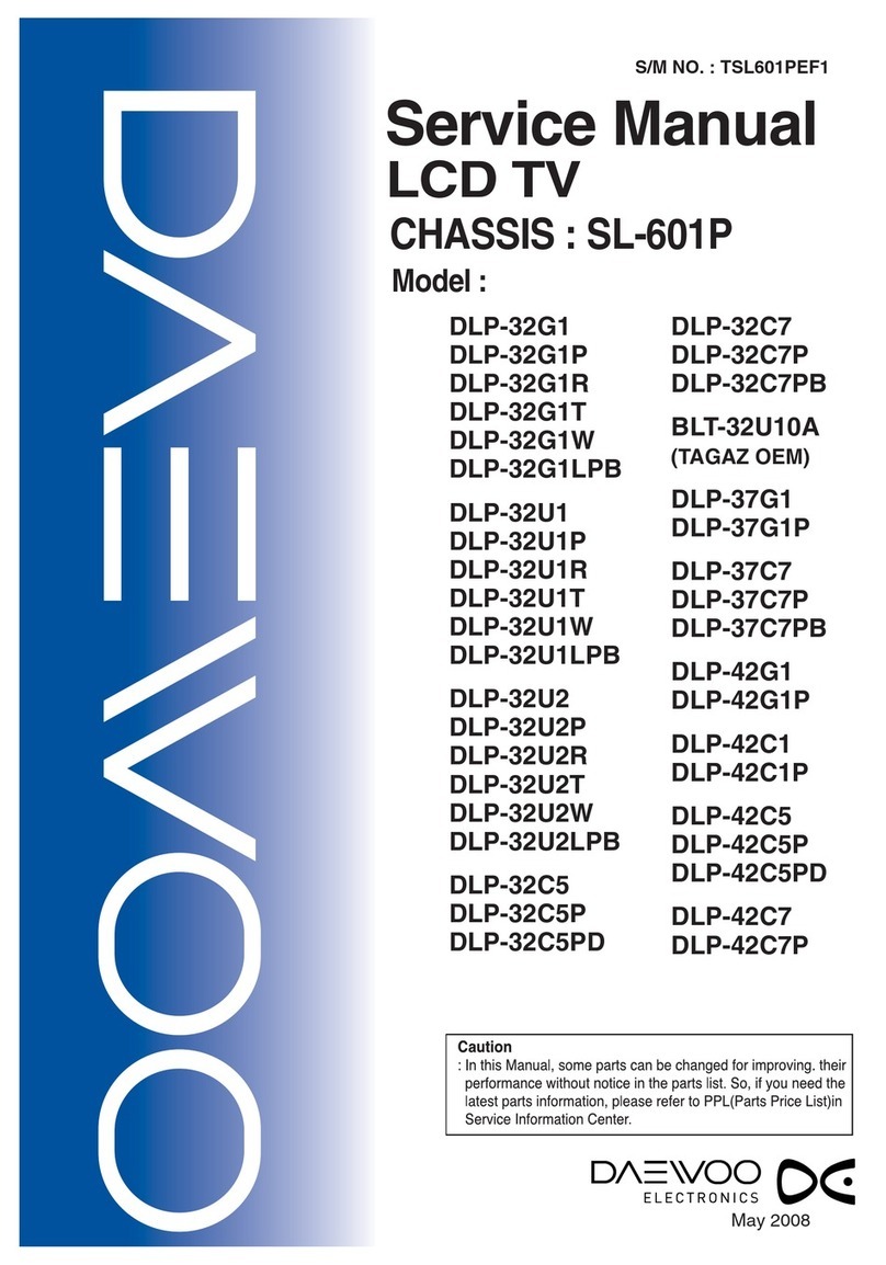 Daewoo DLP-32G1P User manual