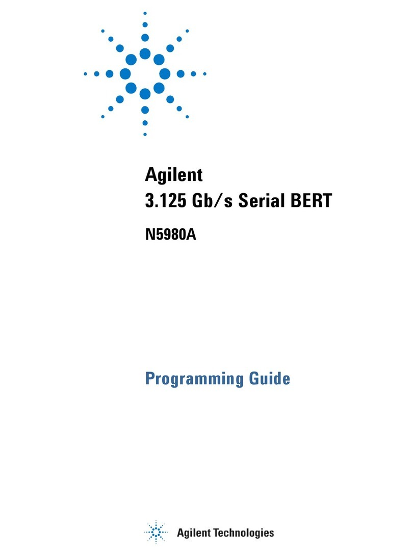 Agilent Technologies N5980A Operating instructions Agilent Technologies N5980A Operating instructions