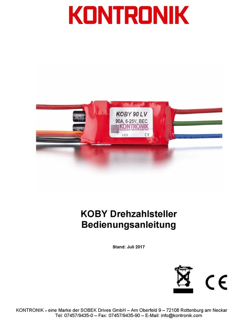 KONTRONIK KOBY Series Operation manual KONTRONIK KOBY Series Operation manual