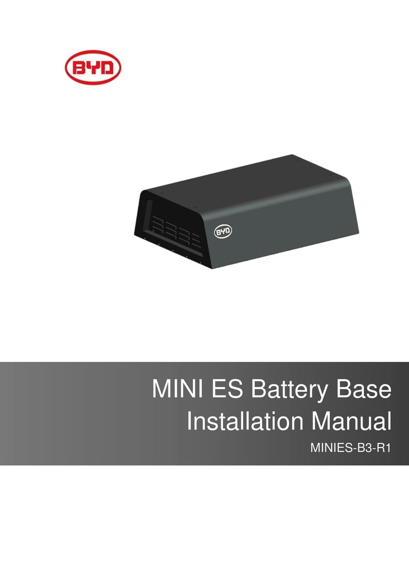 BYD MINI ES Battery Base installation manual