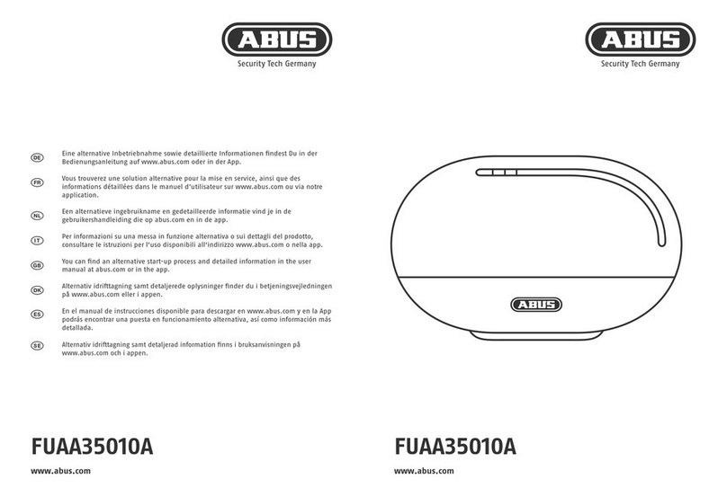 Abus FUAA35010A User manual
