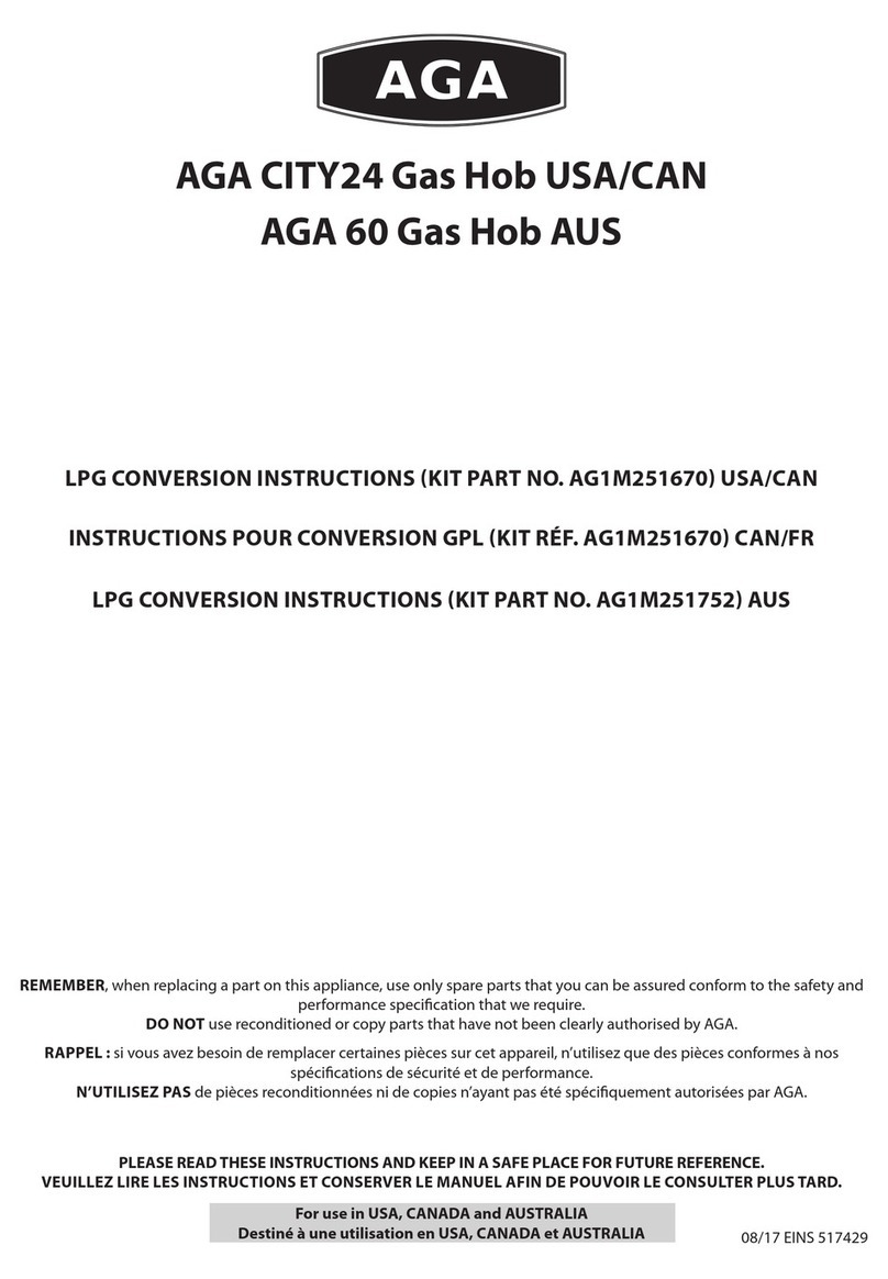 AGA 60 Conversion guide