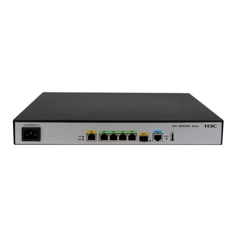 H3C MSR2600-6-X1-GL installation guide