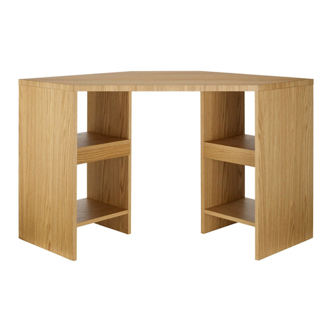 John Lewis ABACUS corner desk User manual