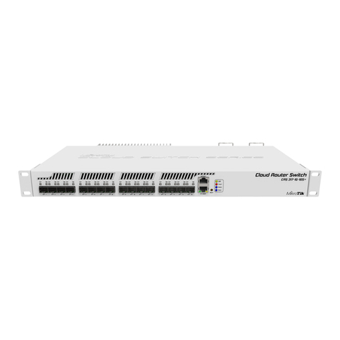 MikroTik CRS317-1G-16S+RM User manual