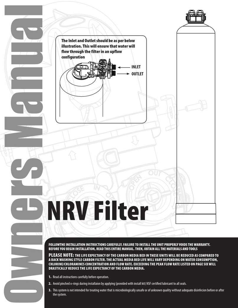 Hydrotech NRV TO-150 owner's manual