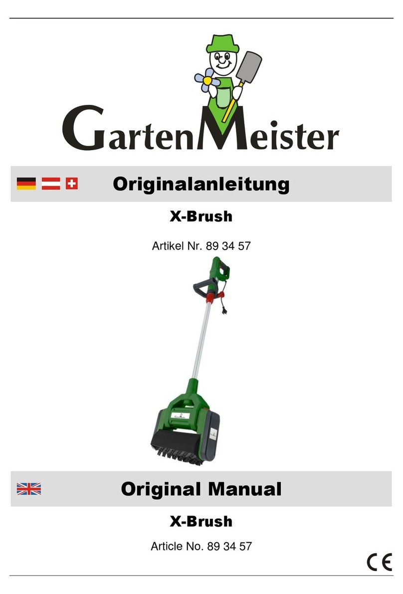 Garten Meister X-Brush Original manual