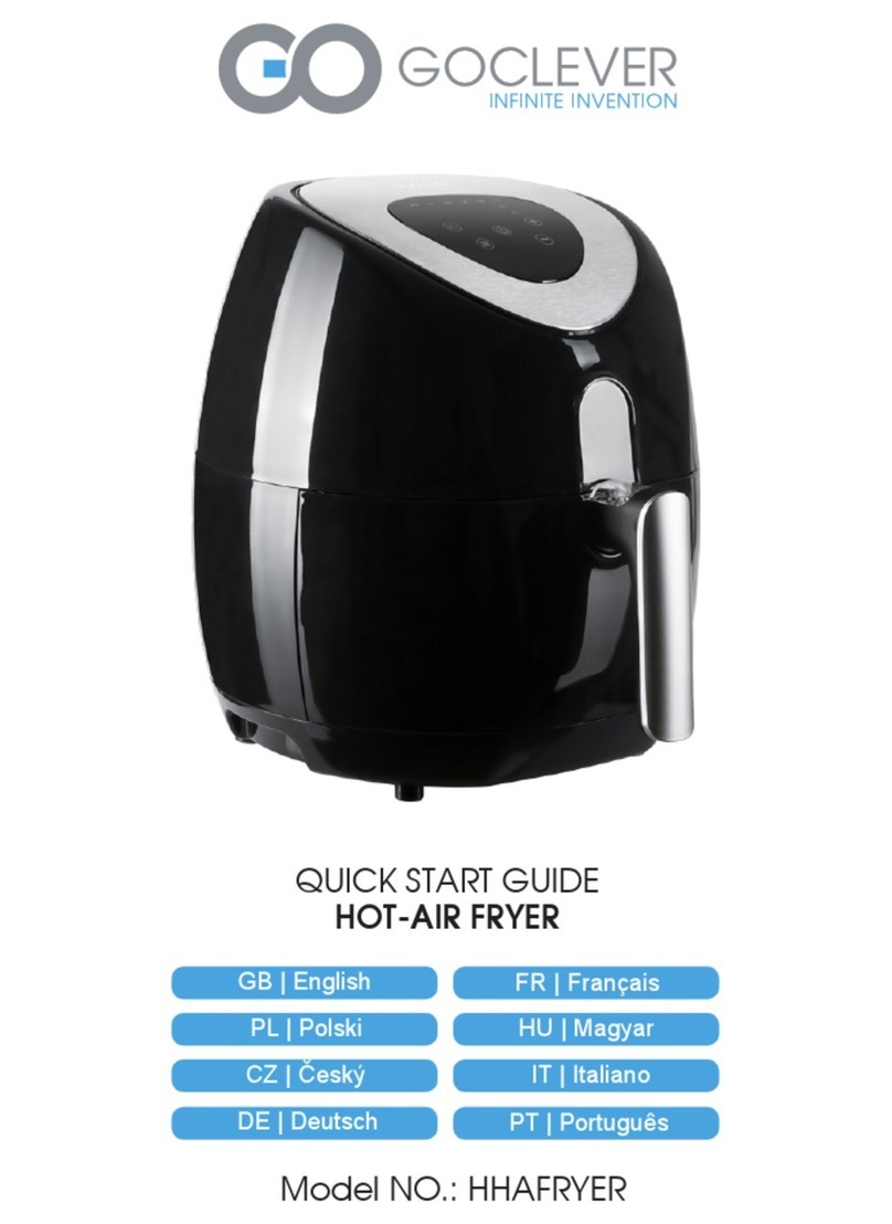 Goclever HHAFRYER quick start guide