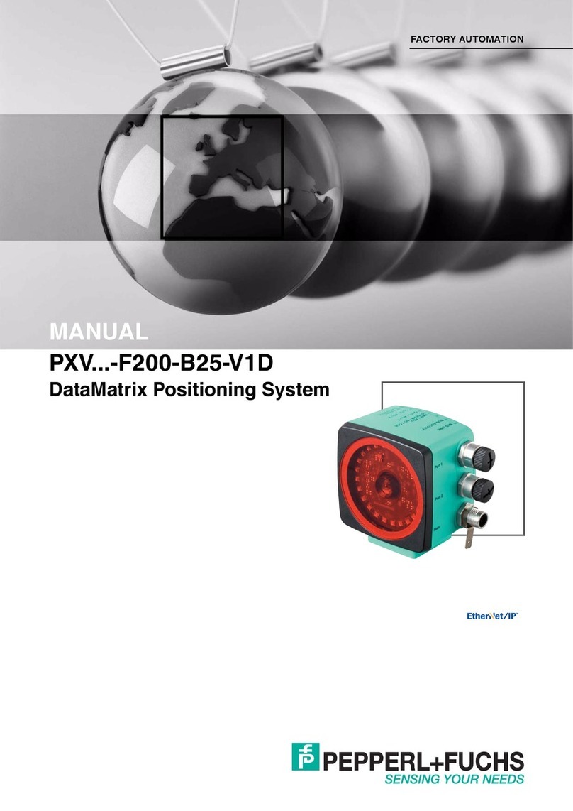 Pepperl+Fuchs PXV F200-B25-V1D Series manual