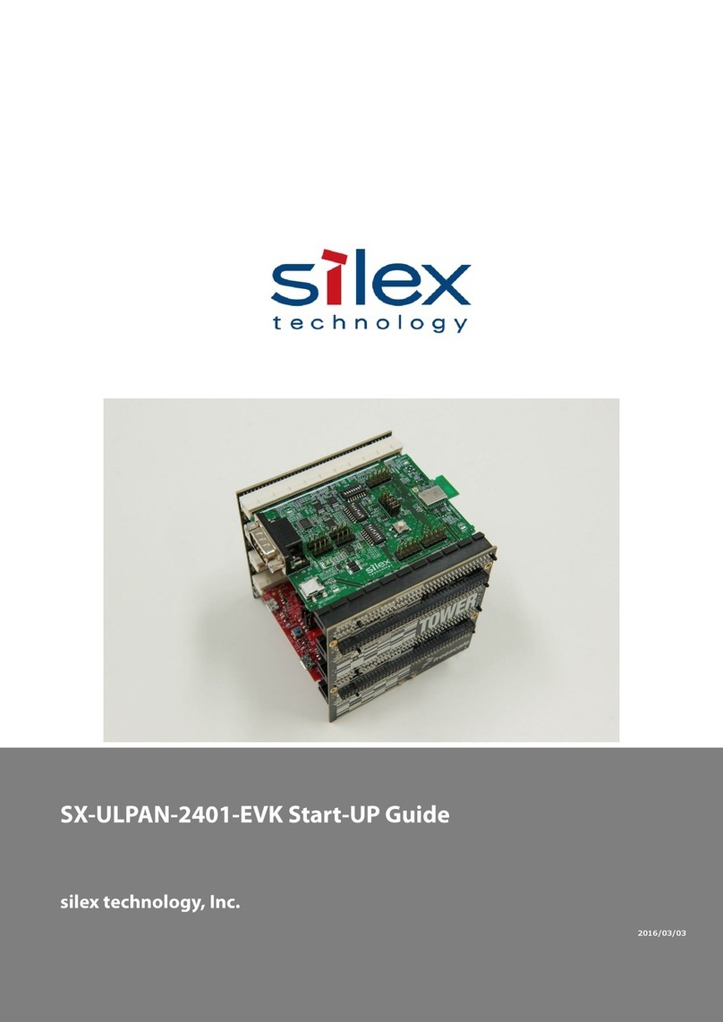 Silex technology SX-ULPAN-2401-EVK Startup guide