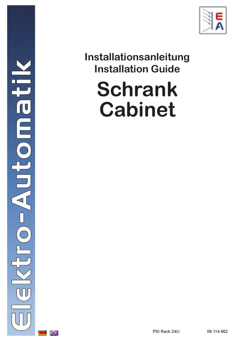 Elektro-Automatik PSI Rack 24U User manual