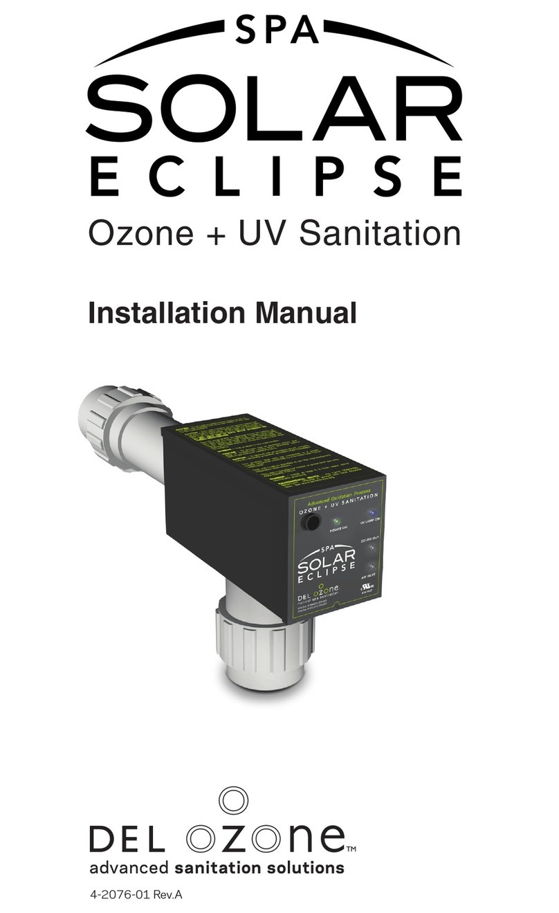Del ozone spa solar eclipse installation manual