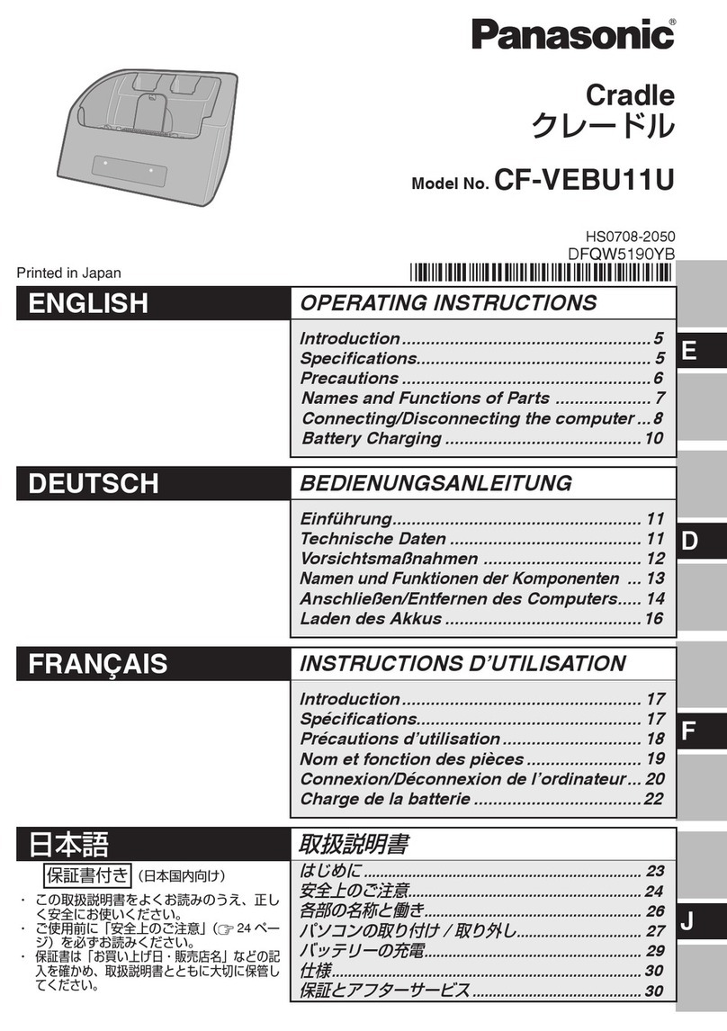 Panasonic CF-VEBU11U operating instructions