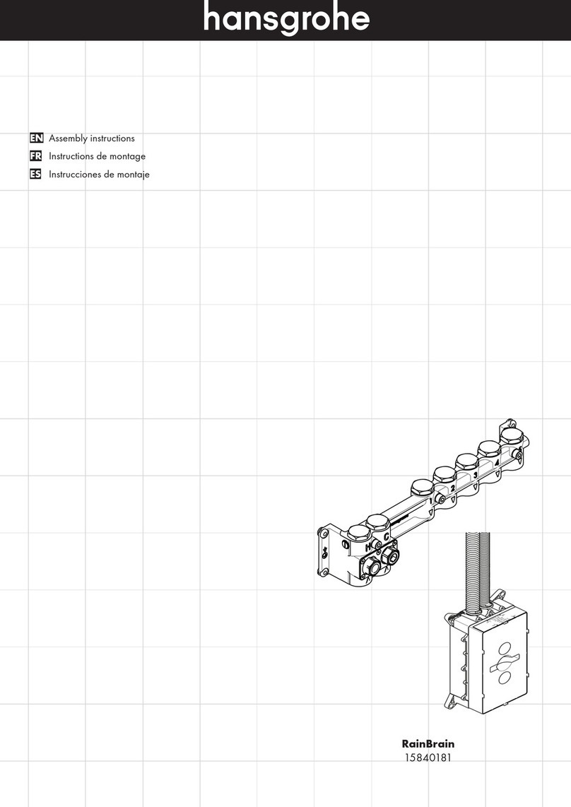 Hans Grohe RainBrain 15840181 User manual Hans Grohe RainBrain 15840181 User manual