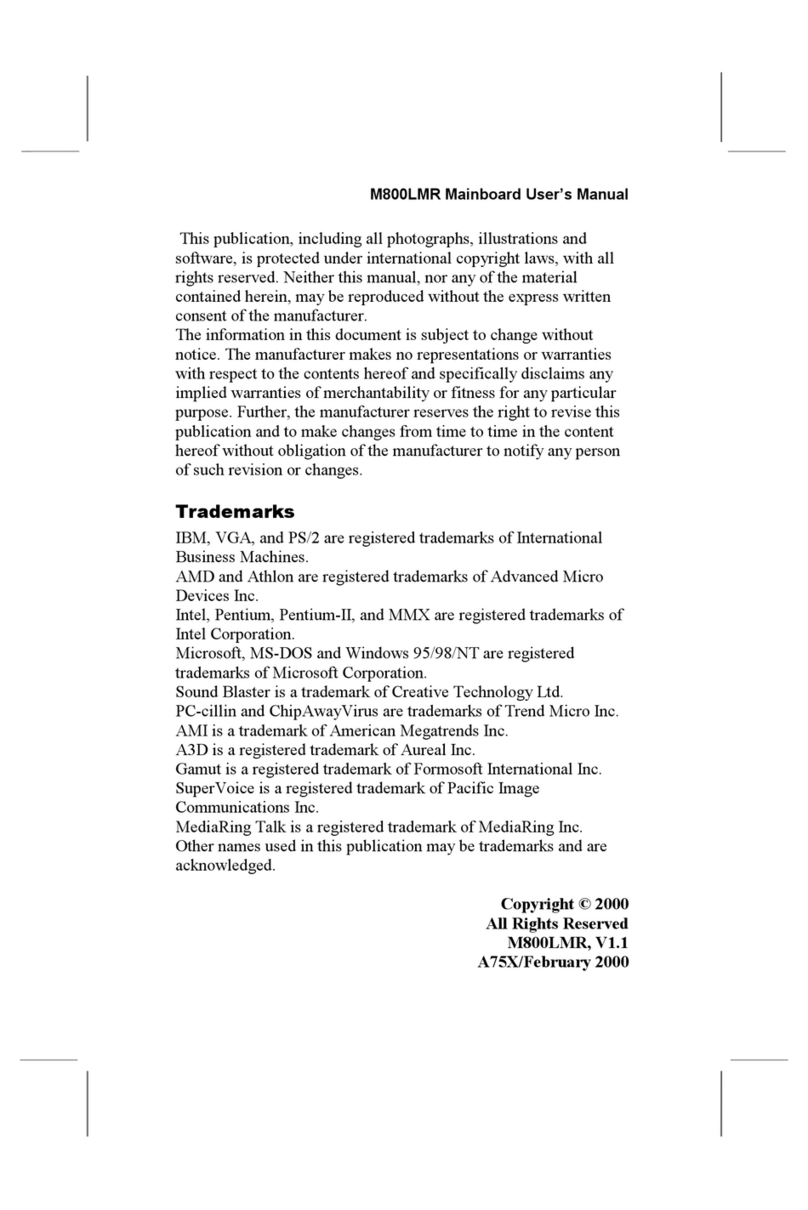 BELGACOM M800LMR user manual
