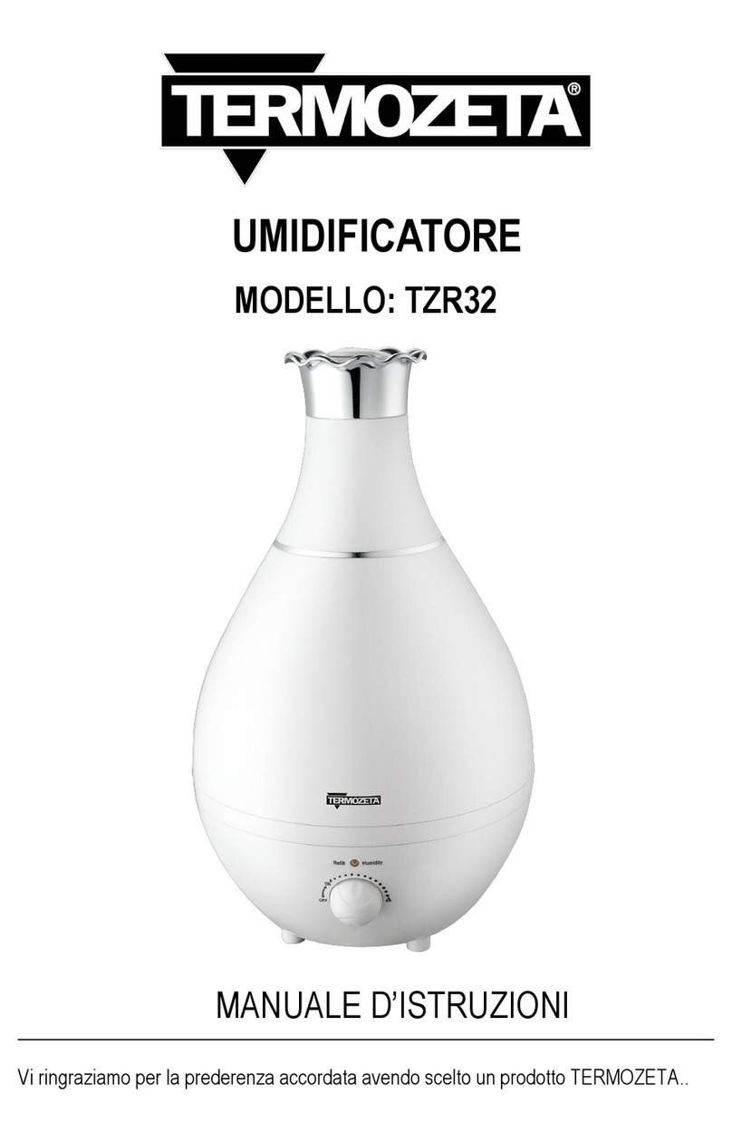 Termozeta TZR32 instruction manual