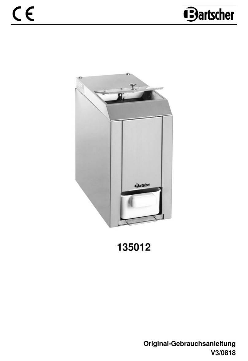 Bartscher 135012 User manual