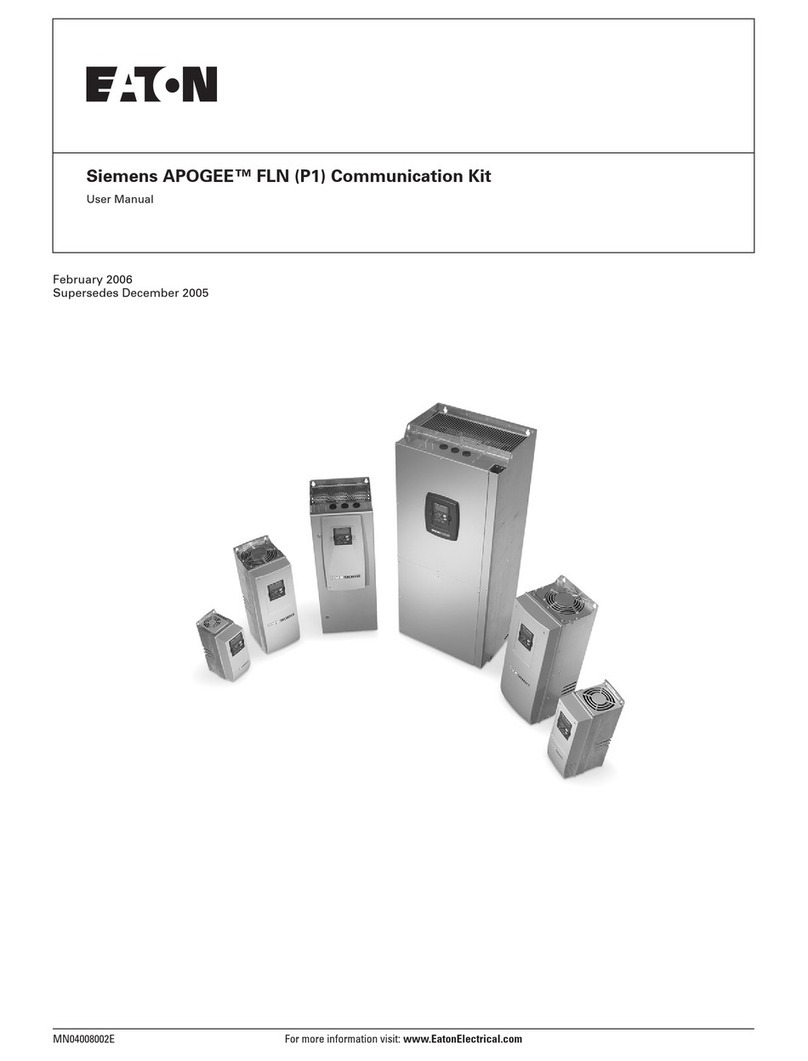 Eaton OPTCB RS-485 User manual