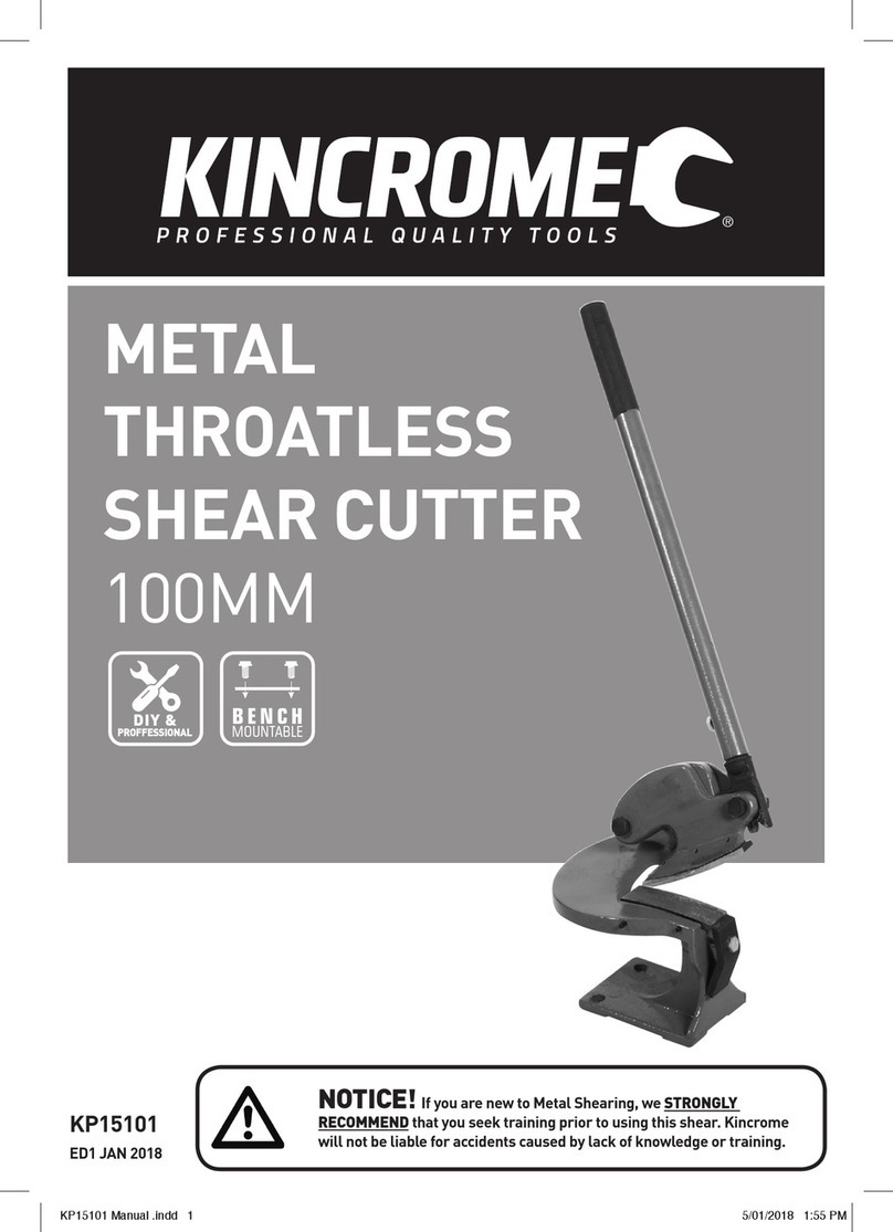 kincrome KP15101 instruction manual