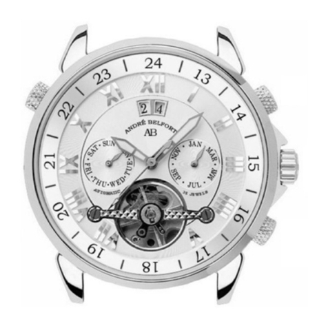 Chronos Manufactures AB-4410 Etoile Polaire Instruction manual / International Guarantee Chronos Manufactures AB-4410 Etoile Polaire Instruction manual / International Guarantee