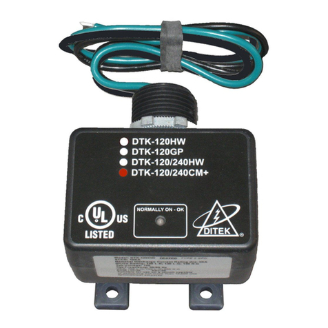 Ditek DTK-120/240CM+ Configuration guide Ditek DTK-120/240CM+ Configuration guide