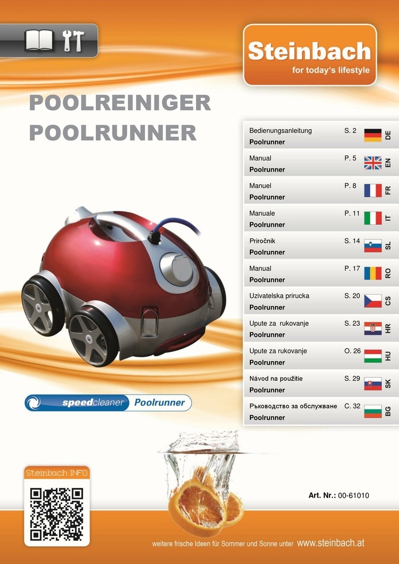 Steinbach POOLRUNNER 00-61010 User manual Steinbach POOLRUNNER 00-61010 User manual