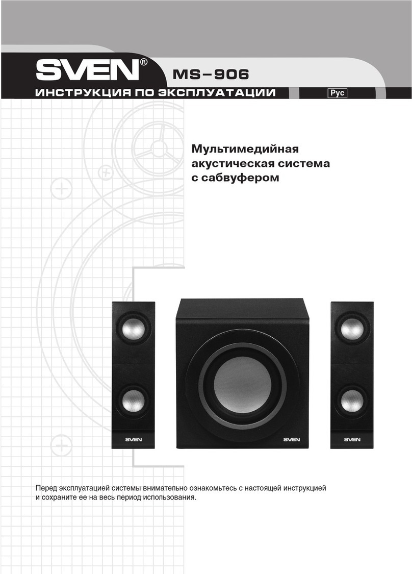 Sven ms-906 User manual