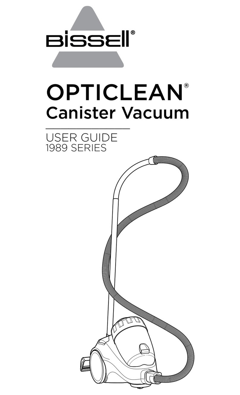 Bissell OPTICLEAN 1989 Series User manual Bissell OPTICLEAN 1989 Series User manual