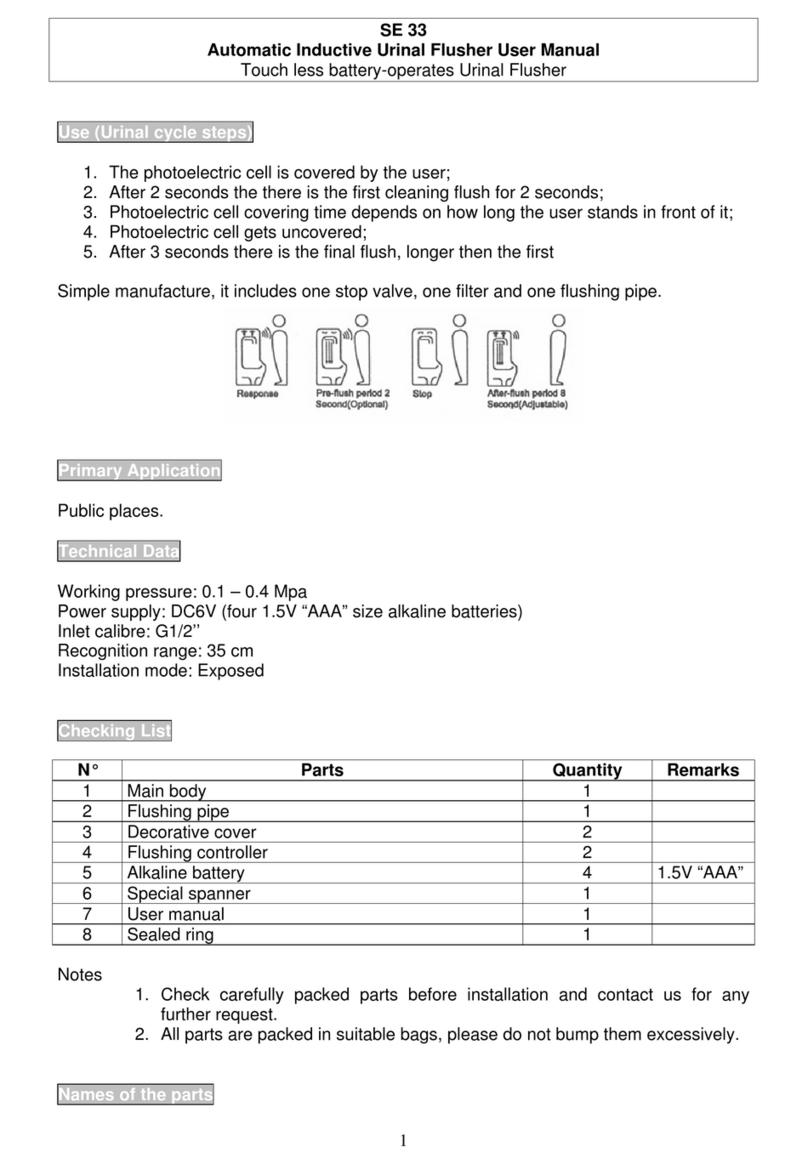 Remer SE 33 user manual Remer SE 33 user manual