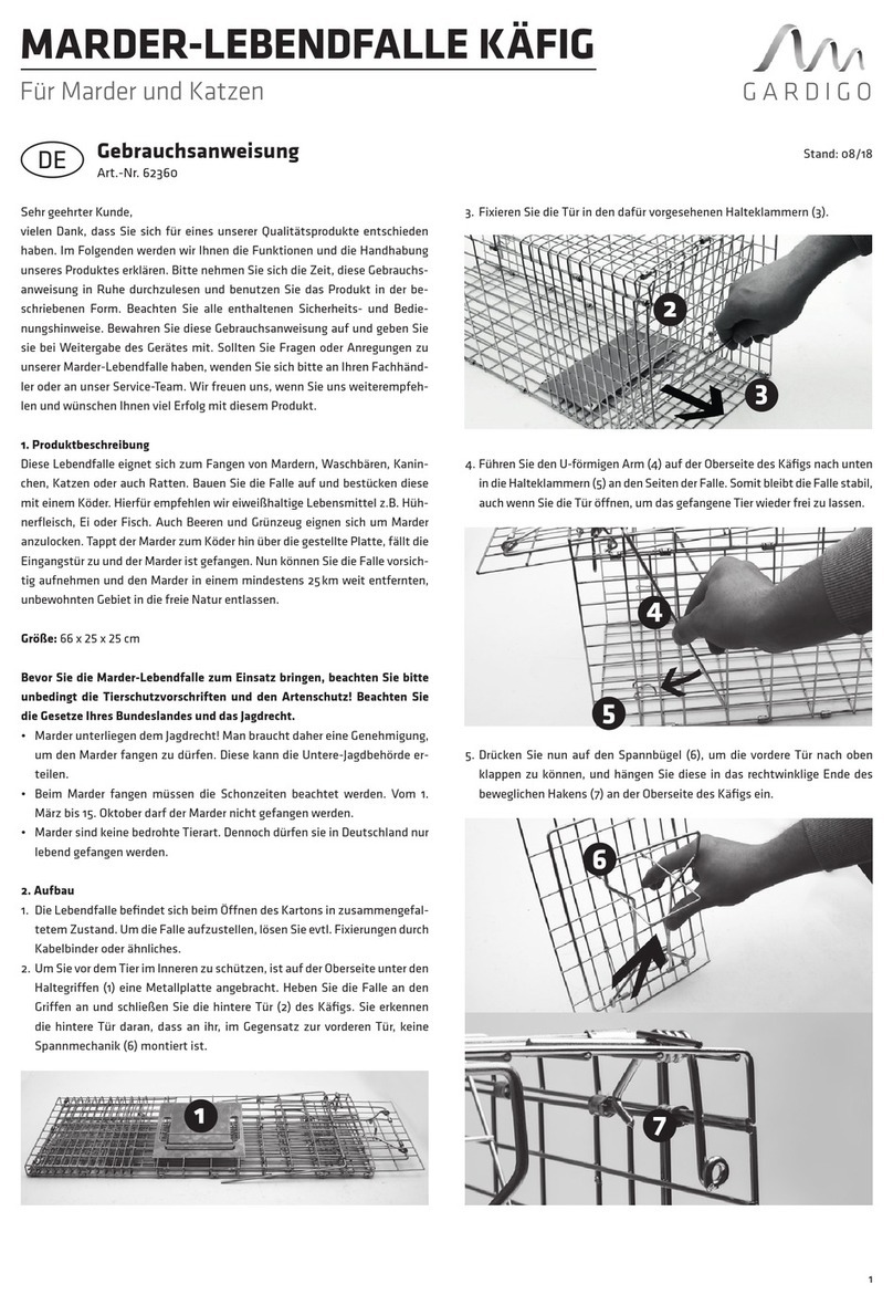 Gardigo 62360 instruction manual