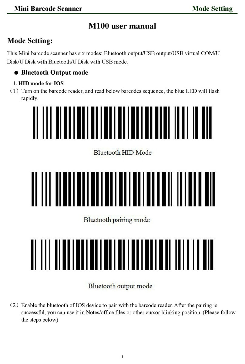 IDZOR M100 user manual