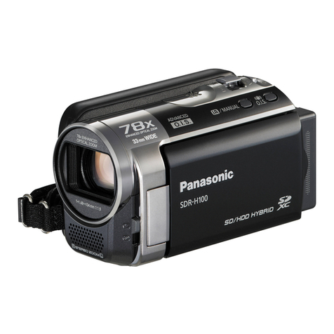 Panasonic SDR-H100P User manual