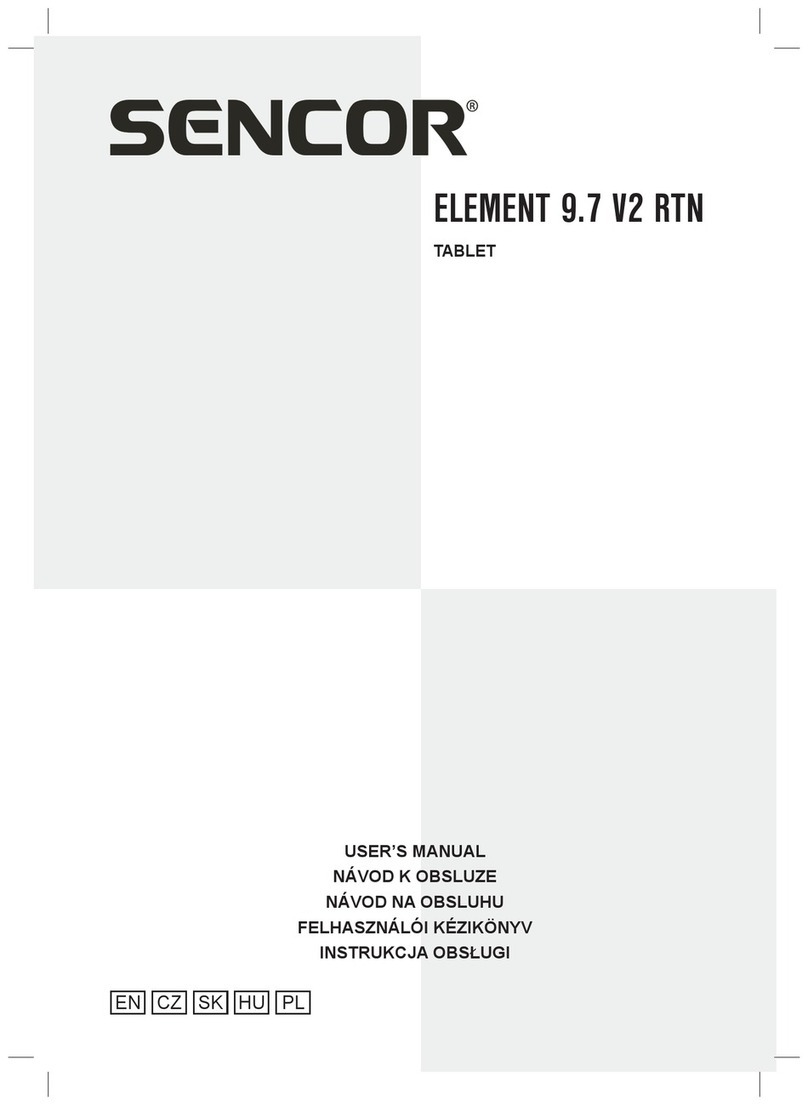 Sencor Element 9.7 V2 RTN User manual
