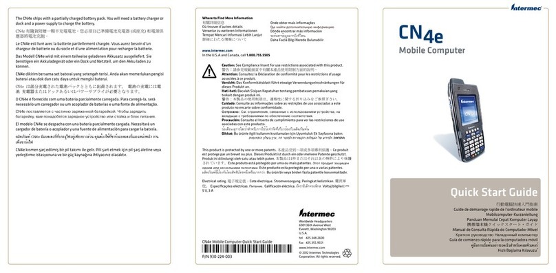 Intermec CN4e User manual