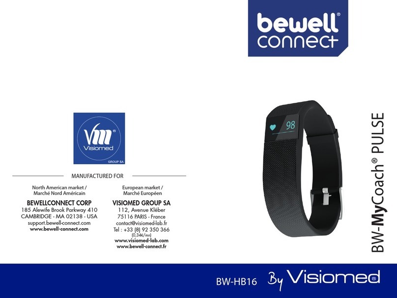 bewell connect BW-MyCoach PULSE BW-HB16 user manual