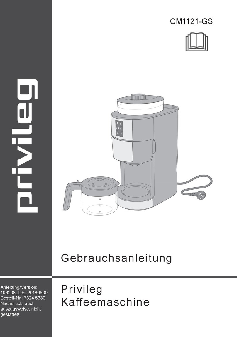 privileg CM1121-GS user manual