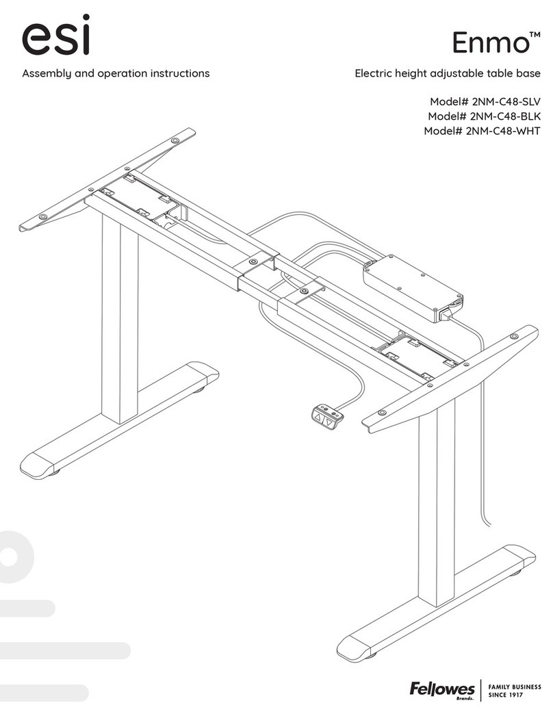 ESI Enmo 2NM-C48-SLV Assembly and operation instructions ESI Enmo 2NM-C48-SLV Assembly and operation instructions