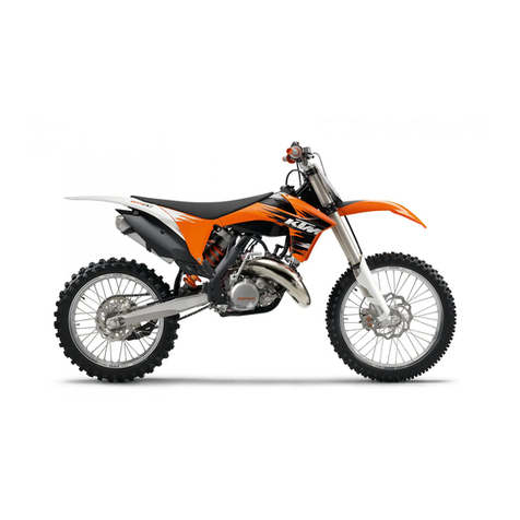 KTM 125 SX 2011 Setup instructions