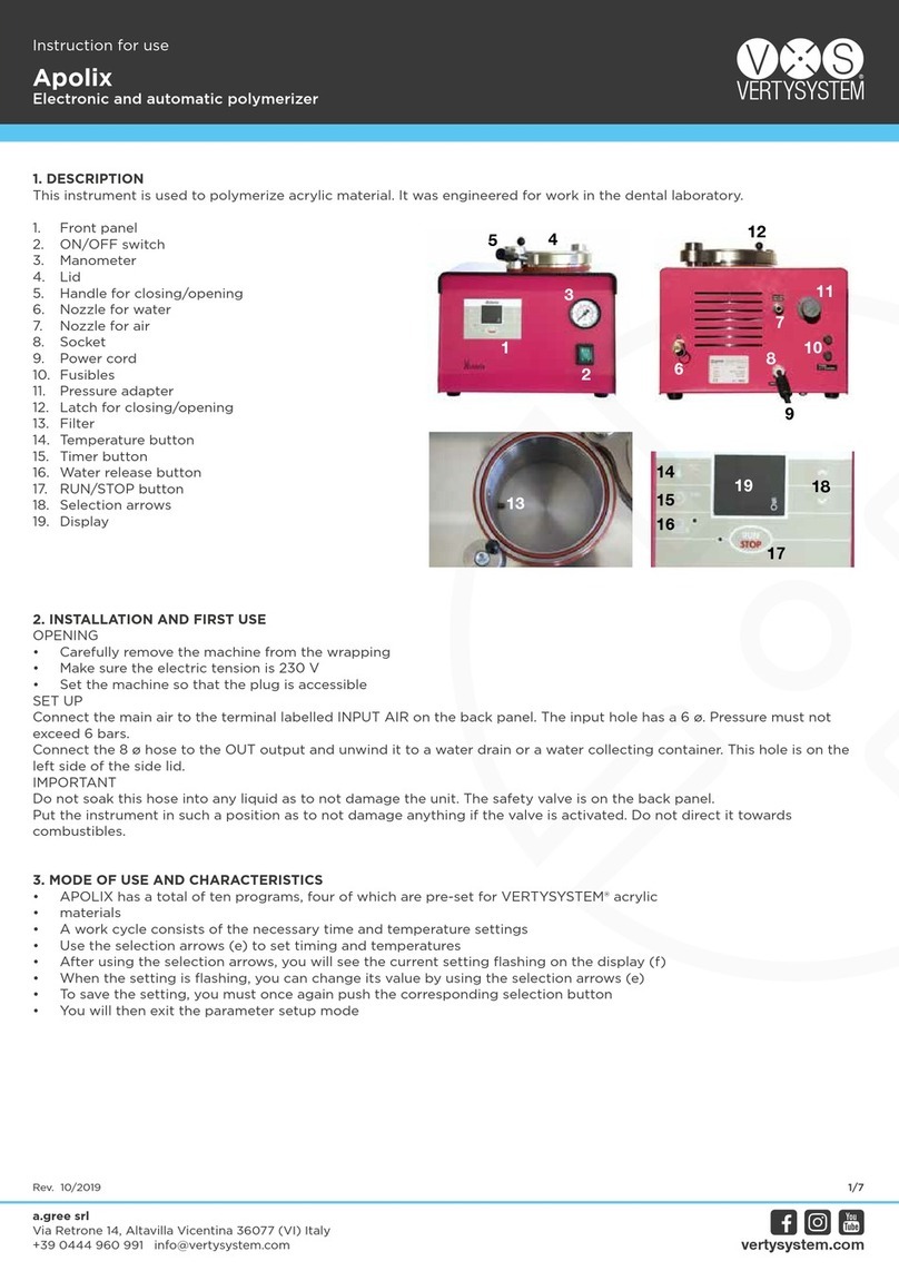 Vertysystem Apolix Instructions for use