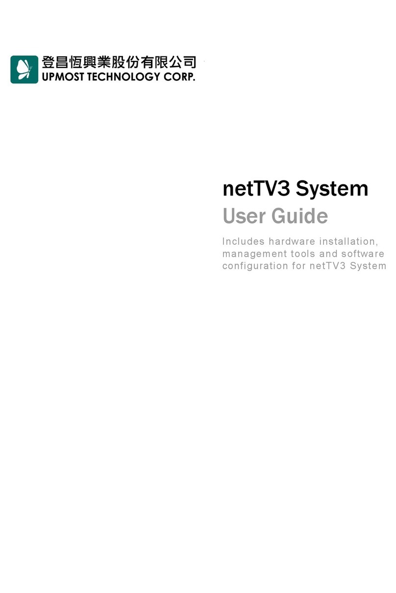 Upmost Technology netTV3 System user guide