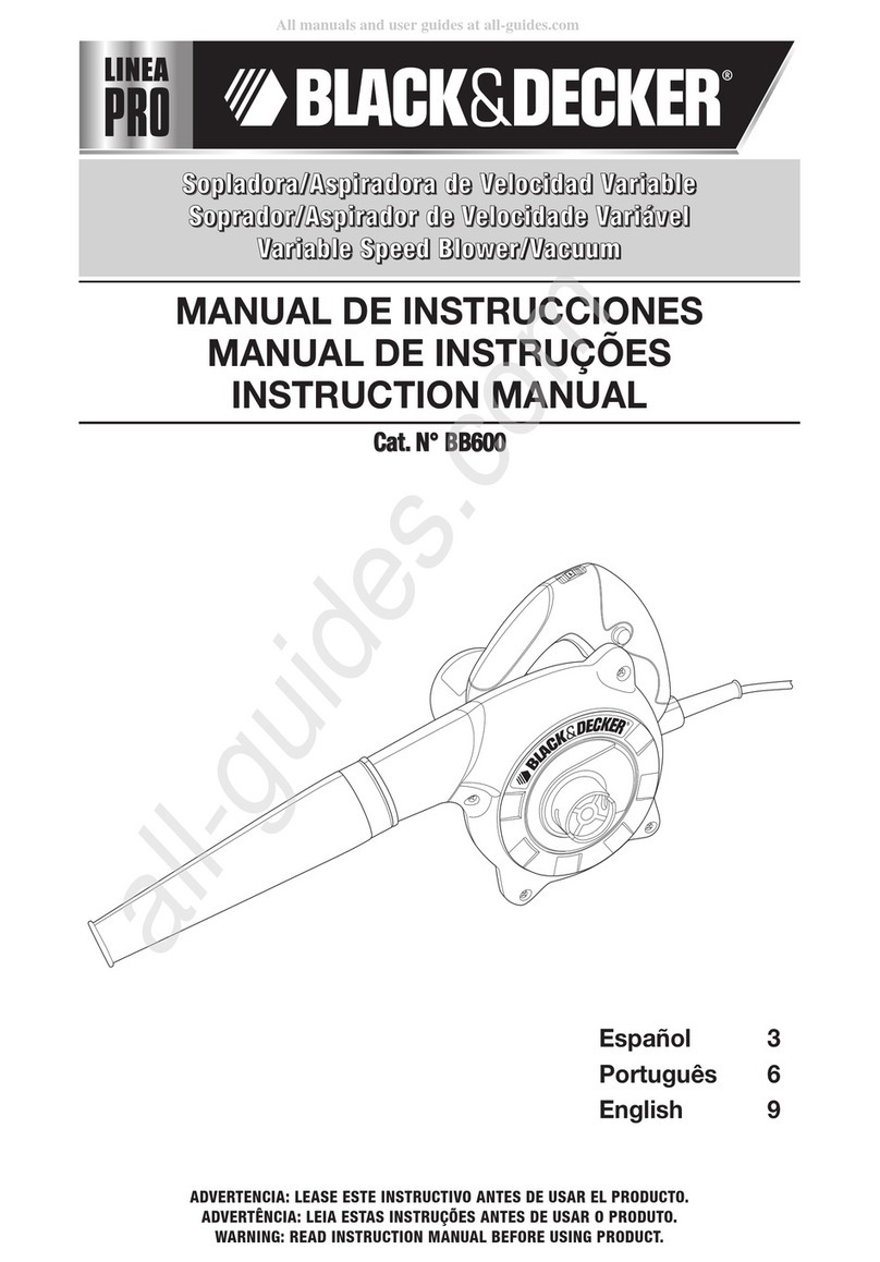 Black & Decker LINEA PRO BB600 User manual