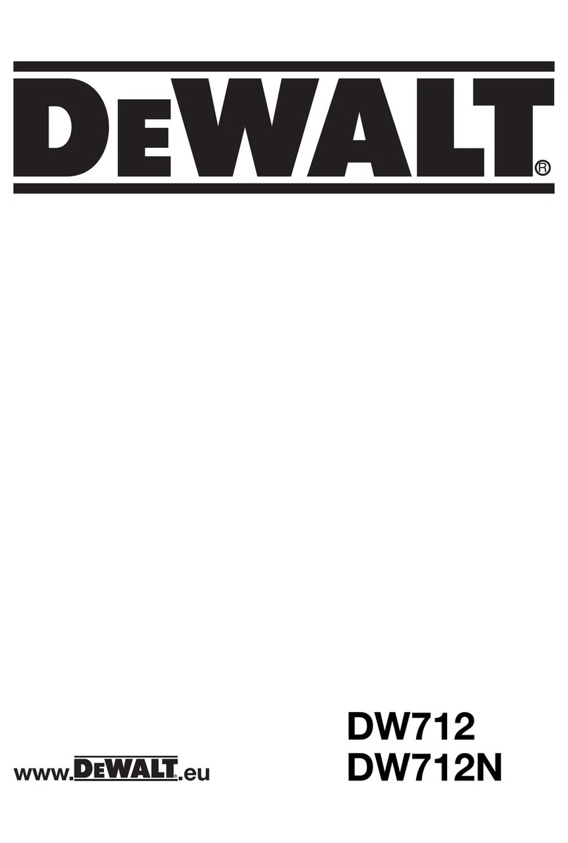 DeWalt DW712N User manual