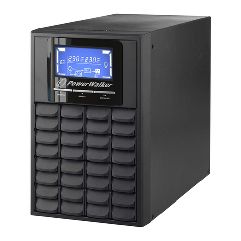 PowerWalker VFI 1000 C LCD User manual