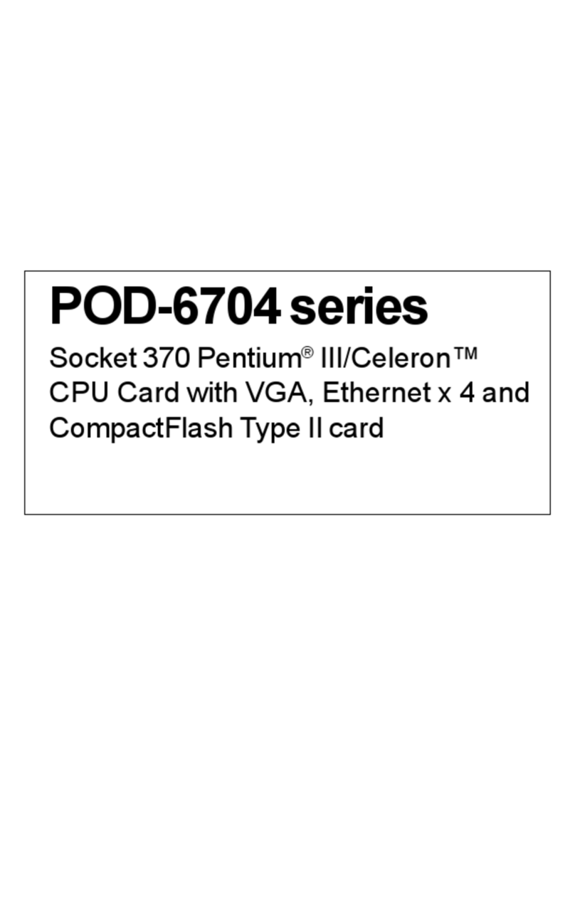 Advantech POD-6704 Series User manual Advantech POD-6704 Series User manual