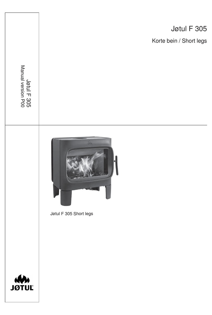 Jøtul F 305 User manual