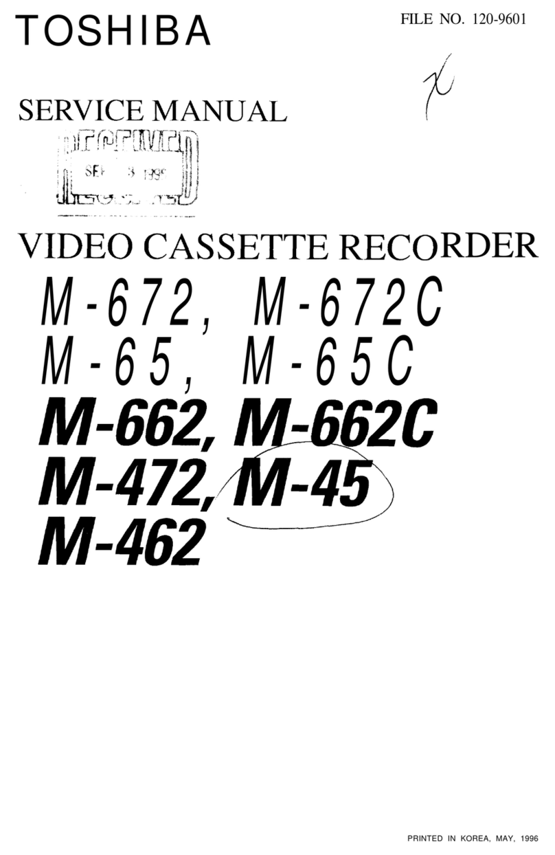 Toshiba M-672 User manual Toshiba M-672 User manual